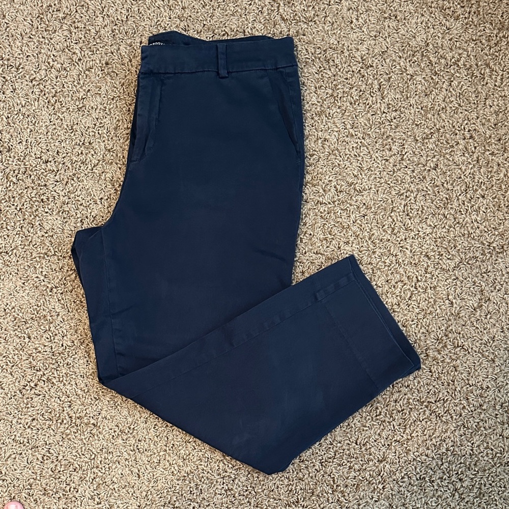 Liverpool Women's Dark Blue Cropped Pants
